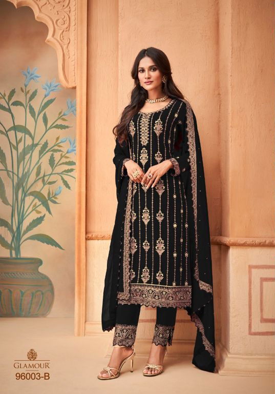 Mohini 96003 Georgette Wedding Wear Embroidery Work Designer Salwar Kameez